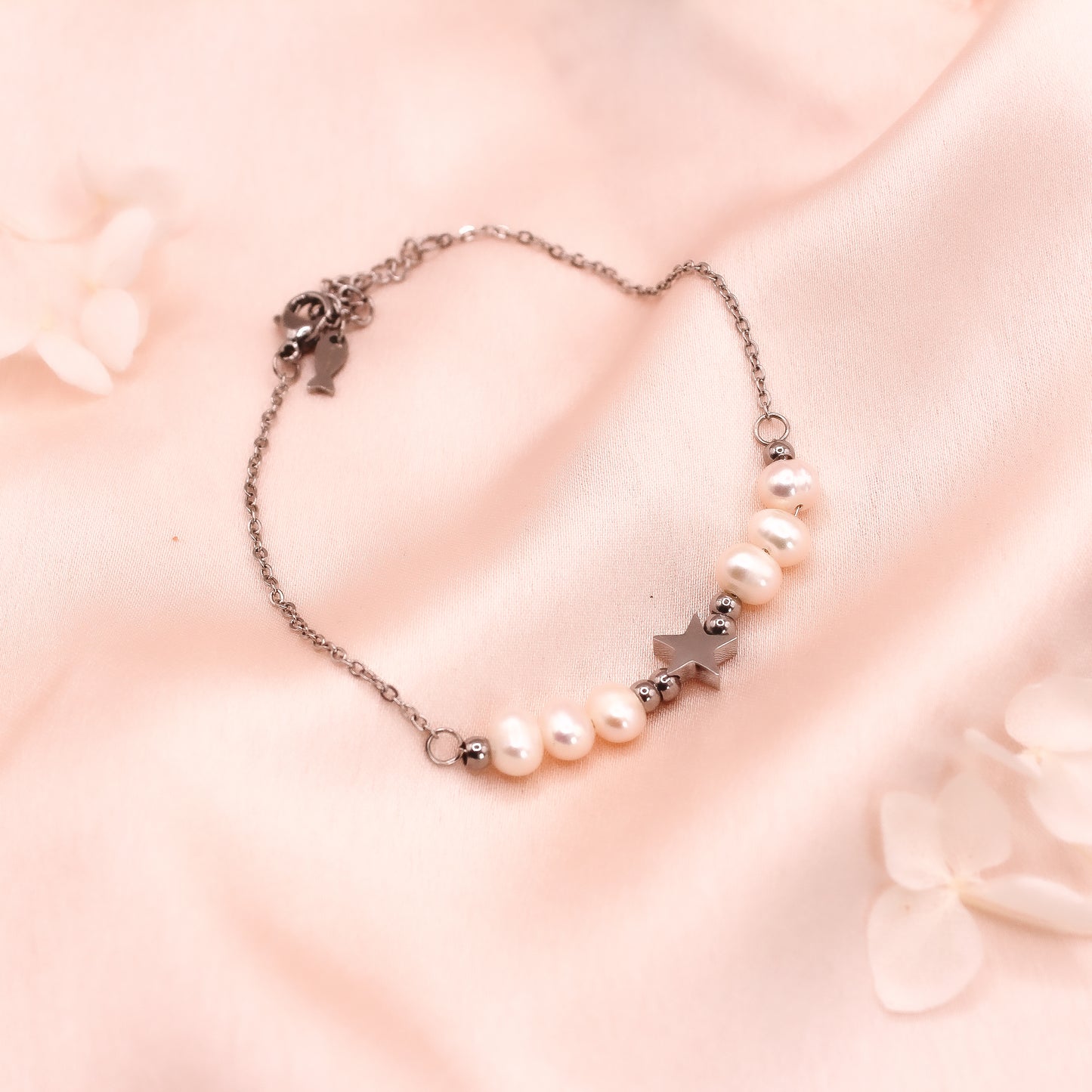 Bracelet perles et étoile