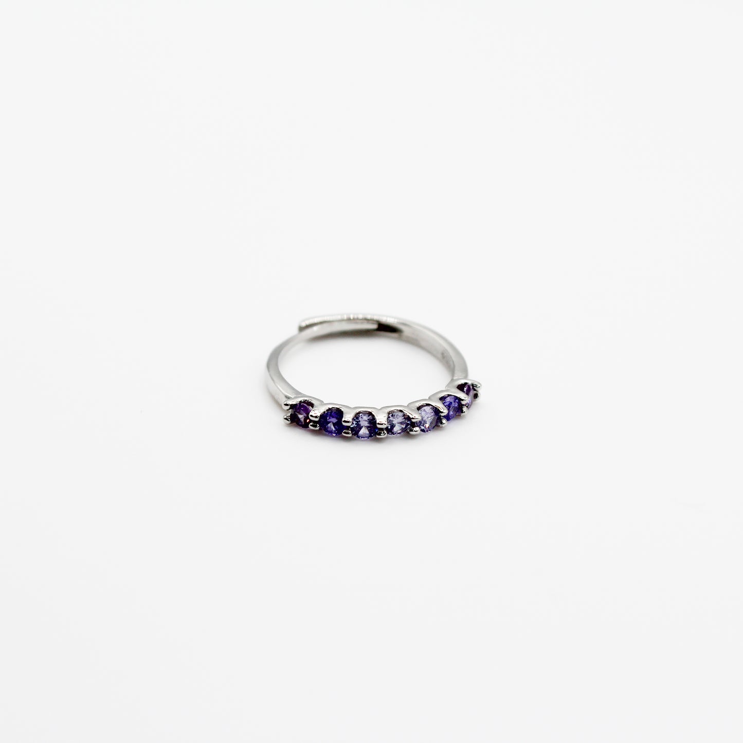 Bague pierres rondes