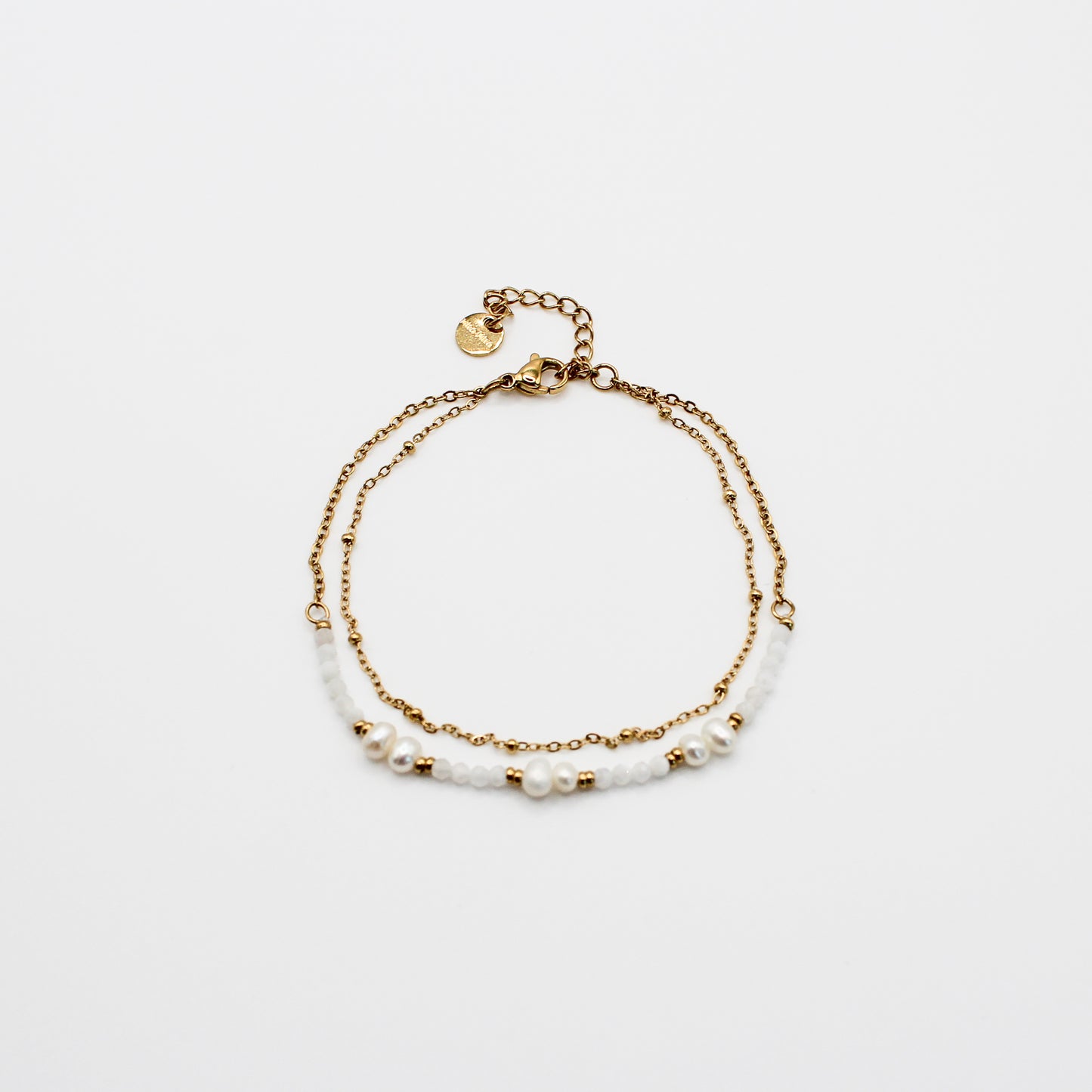 Bracelet double perles