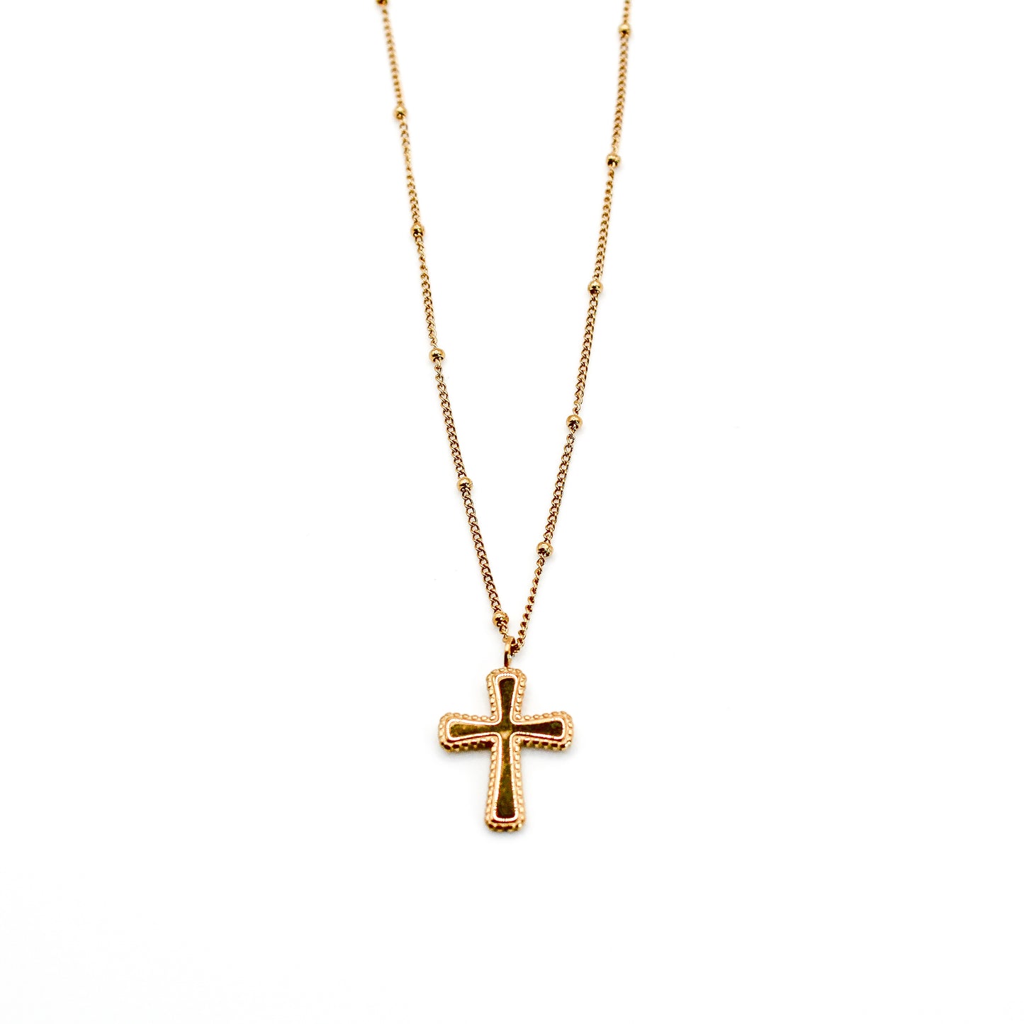 Collier pendentif croix