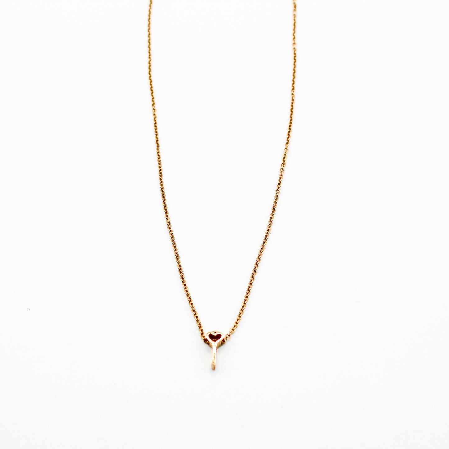 Collier pendentif clé