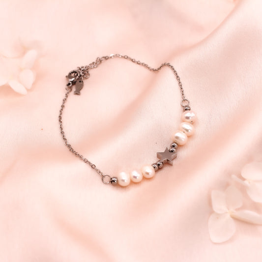Bracelet perles et étoile