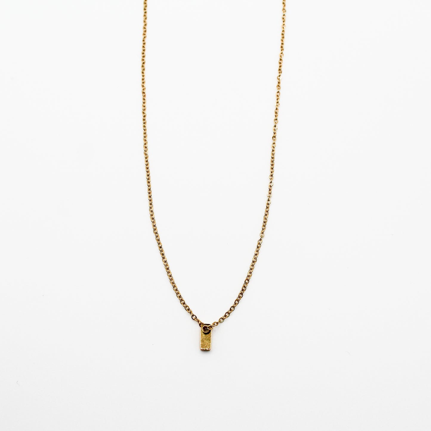 Collier pendentif rectangle